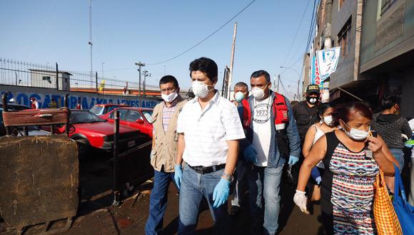 Alcalde de SMP, Julio Chávez, había sido internado por presentar un cuadro de neumonía a causa del coronavirus. (Foto: GEC)