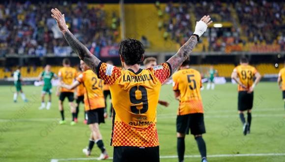 Gianluca Lapadula se expresó en redes sociales tras su gol con Benevento. (Foto: Otto Channel)