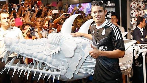 James Rodríguez: "El Real Madrid es un club de otro mundo"