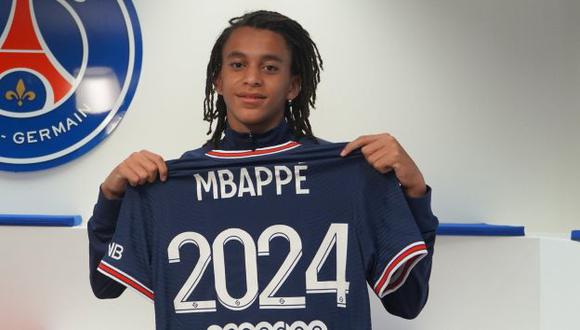 Ethan Mbappé estará ligado a PSG hasta el 2024. (Foto: PSG)