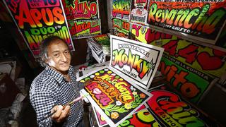 ‘Monky’, pionero de los carteles ‘chicha’: hizo historia, pero la gigantografía “mató” su trabajo