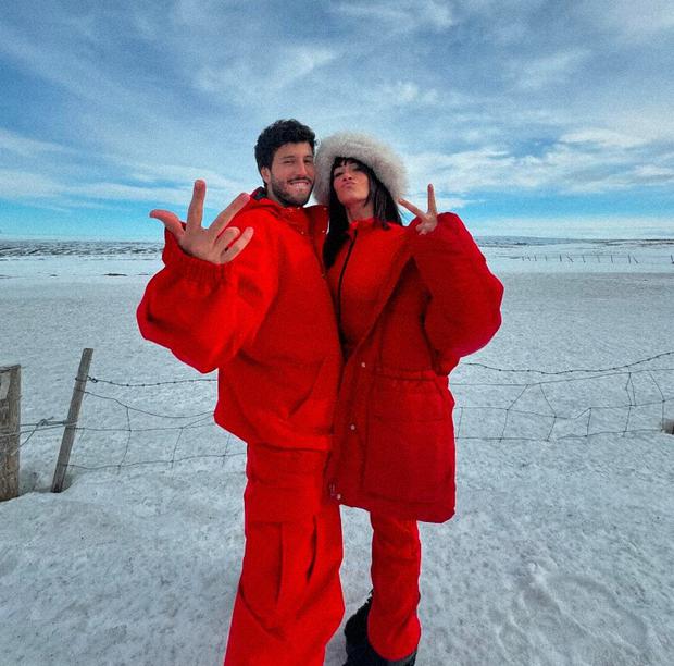Aitana and Sebastián Yatra finished the song "Akureyri" in January of this year.  (Photo: Instagram)