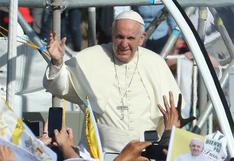 Papa Francisco: beneficio económico de su visita será de U$ 91 mllns