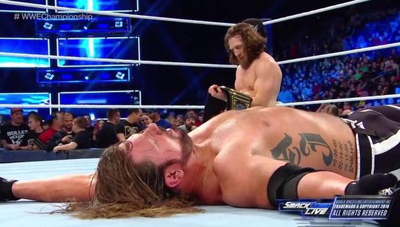 WWE SmackDown: Daniel Bryan venció a AJ Styles y se convirtió en nuevo Campeón WWE | VIDEO. (Foto: Captura de pantalla)