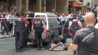 Al menos 60 disparos en feroz tiroteo con persecución en Buenos Aires