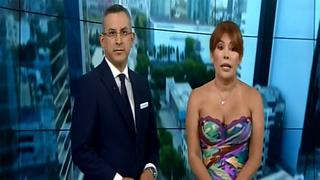 Magaly homenajeó a Gerardo Privat luciendo un vestido suyo en TV [VIDEO]