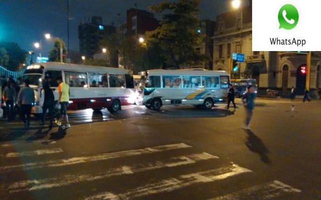 Vía WhatsApp: chosicanos invaden centro de Lima en las noches - 1