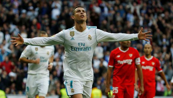 Real Madrid vs. Sevilla: mira el golazo de Cristiano Ronaldo. (Foto: Agencias)