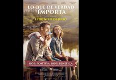 Lo que de verdad importa: película benéfica a favor de prevención de cáncer se estrena en Perú