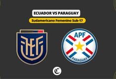 Ecuador vs Paraguay EN VIVO, hoy: Horario y dónde ver el Sudamericano Femenino Sub-17