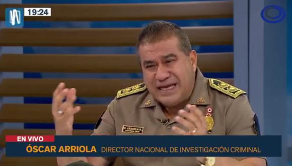 El general PNP Óscar Arriola advirtió a los ciudadanos que participarán en la marcha del próximo 19 de julio. (Foto: Canal N)