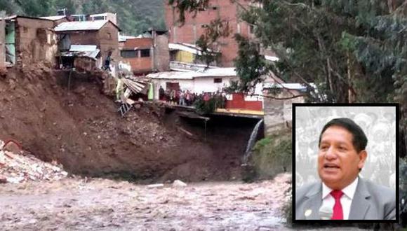 Gobernador de Huancavelica: 13 casas y 2 hoteles han colapsado