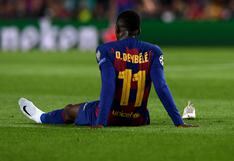 ‘Autogolpe’ del Barcelona: revelan el motivo por el que Dembelé no fue al Manchester United