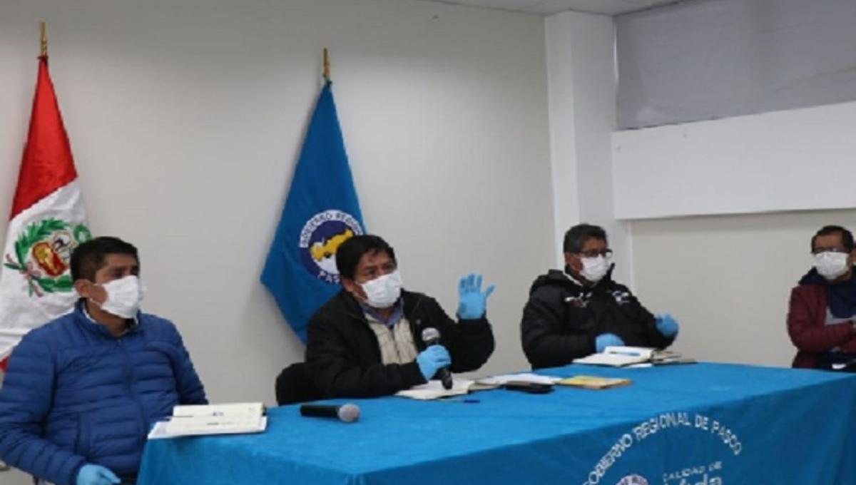 Pasco. Autoridades decidieron cerrar ingresos a Pasco en prevención al coronavirus.