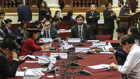 La Comisión de Justicia deberá evaluar en los siguientes días la propuesta del fujimorista Palma. (Foto: Congreso)