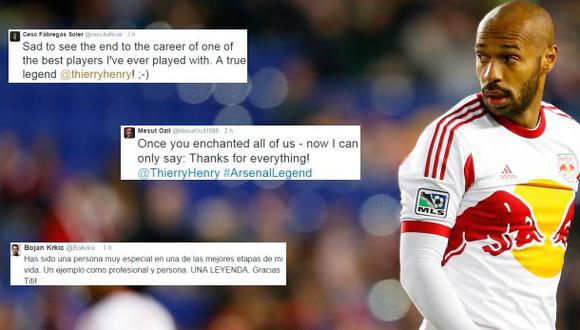 Twitter: la reacción en el fútbol por retiro de Thierry Henry