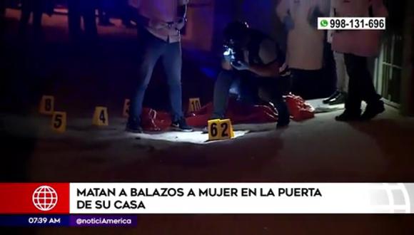 Un nuevo asesinato se registró en Puente Piedra. (Foto: América Noticias)