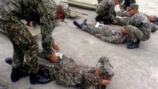 El Minsa capacitó a miembros del Ejército en atención de víctimas en emergencias