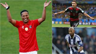 Ronaldinho, Klose, Anelka y otros futbolistas sin club [FOTOS]