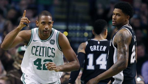 Los Boston Celtics superaron cómodamente a San Antonio Spurs en el TD Garden de Massachusetts por la NBA. (Foto: AFP)