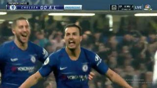 Chelsea vs. Tottenham: Pedro colocó el 1-0 en el Stamford Bridge | VIDEO