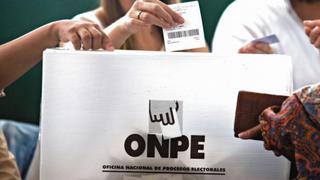 Predictamen propone que el Congreso elija a jefe de la ONPE