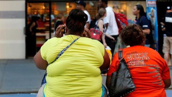 La tasa de obesidad de los adultos en Estados Unidos ha aumentado regularmente desde 1999. (Foto: Reuters)