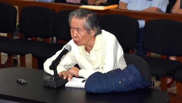 Fujimori es procesado como presunto autor mediato de homicidio calificado y asociación ilícita para delinquir por el asesinato de seis campesinos en Pativilca, Barranca. (Foto: Poder Judicial/ Video: El Comercio)