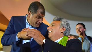 Ecuador: Moreno se atribuye el triunfo y lo celebra [FOTOS]