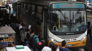 Paro de transporte público: servicio se ha suspendido cerca del 70% en Lima y Callao, señala gremio de transportistas 