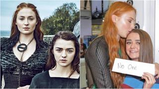 "Game of Thrones": Maisie Williams y Sophie Turner, la hermandad fuera de las cámaras