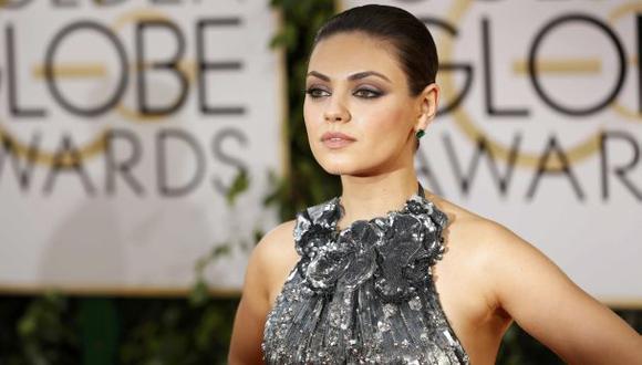 Mila Kunis confirmó que espera un hijo de Ashton Kutcher