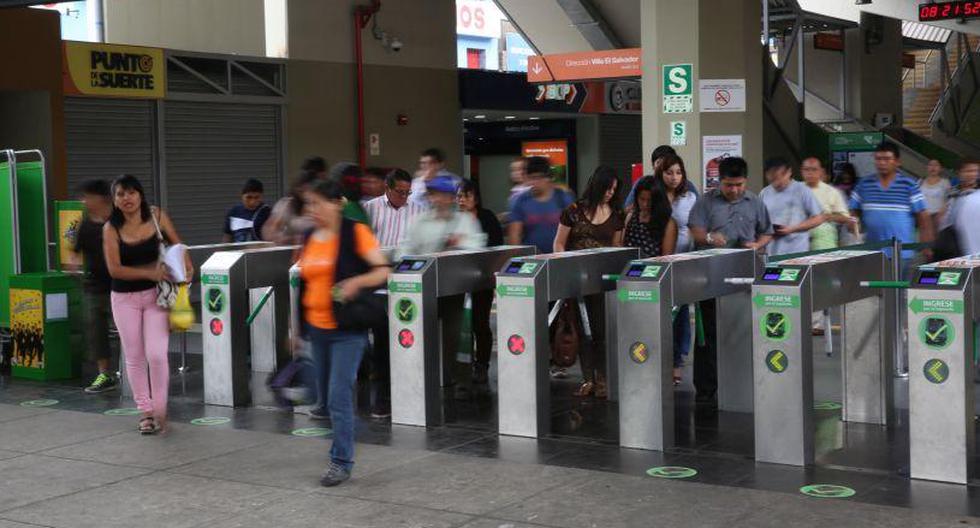 El pasaje universitario en la Línea 1 del Metro de Lima tiene un costo de S/0.75, es decir el 50% de la tarifa de un pasaje adulto. (Imagen referencial/Archivo)