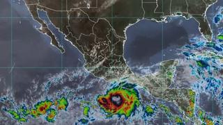 El huracán Agatha pone en alerta roja a 75 municipios en el sur de México