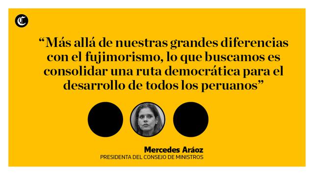 La presidenta del Consejo de Ministros, Mercedes Aráoz, habló con El Comercio tras el polémico indulto a Alberto Fujimori.