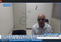 Caso Gabinete en la Sombra: PJ dispone nueva audiencia para revisar prisión preventiva contra Biberto Castillo