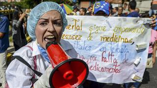 Venezuela: Trabajadores de salud exigen mejoras en hospitales