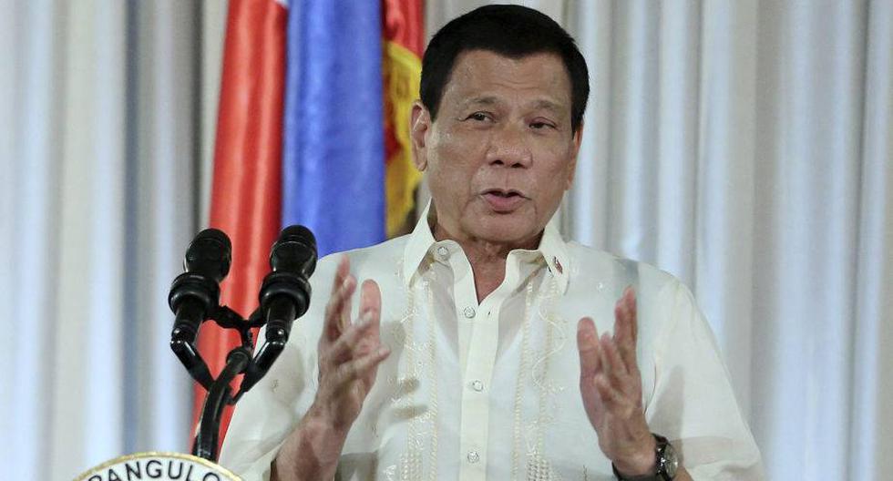 Rodrigo Duterte, presidente de Filipinas. (Foto: EFE)