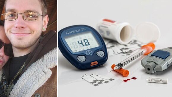 El joven no podía costear la insulina que tomaba para controlar su diabetes tipo 1. (Foto: Josh Wilkerson en Facebook/Pixabay/Referencial)