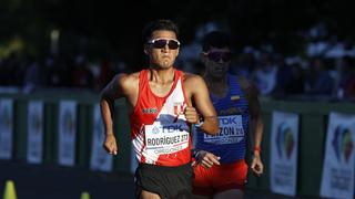 César Rodríguez, de la Reserva de Sport Huancayo a ser el otro gran éxito de la marcha peruana en el Mundial de Atletismo