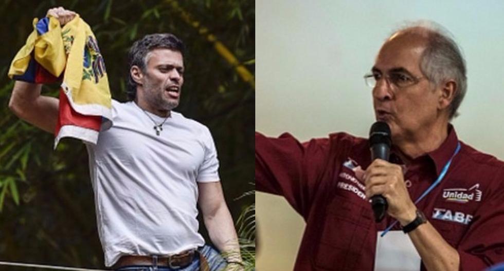 Los opositores venezolanos *Leopoldo López* y *Antonio Ledezma* ya no tienen arrestro domiciliario. (Foto: Getty Images)