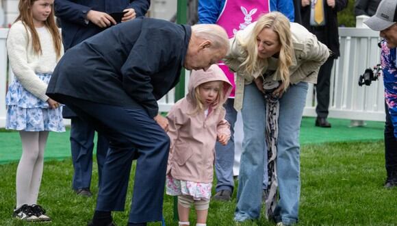 El video viral de Joe Biden con un grupo de niños durante el Easter Egg ...