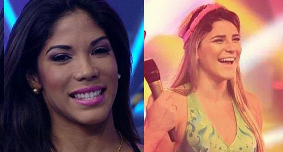 Karen Dejo y Macarena Velez lucen el mismo atuendo (Foto: Twitter)