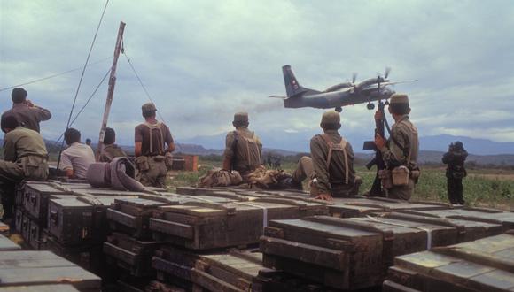 A—O1995

CONFLICTO ARMADO ENTRE PERU Y EL ECUADOR, DURANTE EL GOBIERNO DE ALBERTO FUJIMORI. 
FOTO: ROLLY REYNA / EL COMERCIO
