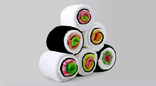 Estas toallas de sushi abrirán el apetito de tus invitados - 1