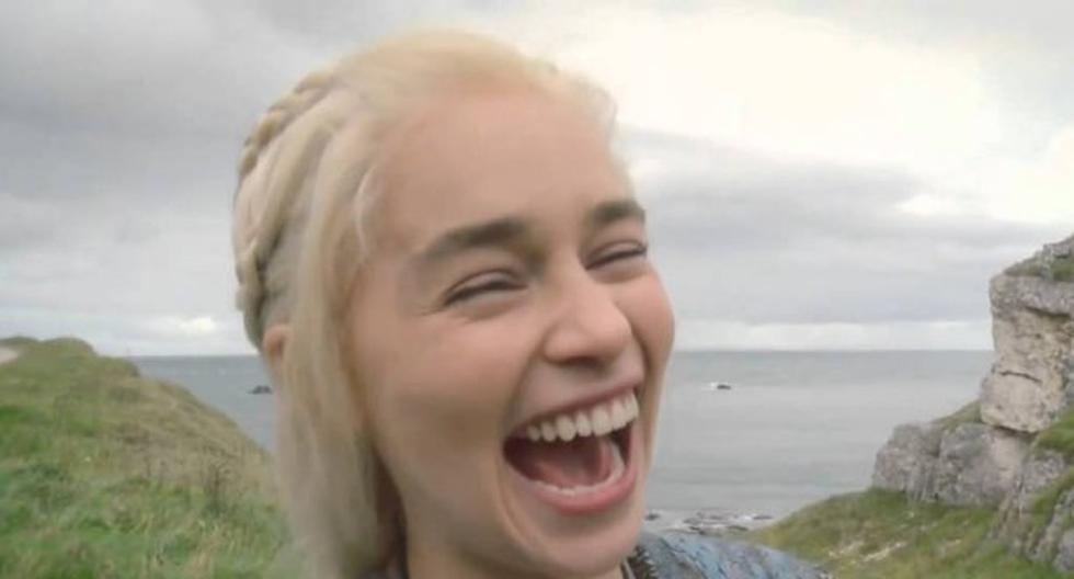 Emilia Clarke reveló que episodio final de la quinta temporada de Game of Thrones la conmovió (Foto: Captura / Youtube)