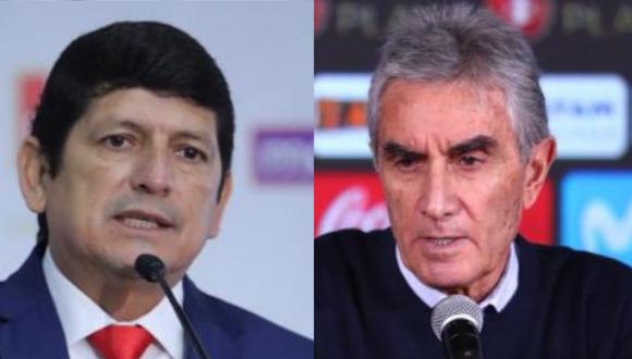 Juan Carlos Oblitas se despidió de su cargo de director deportivo de la selección peruana. Foto: FPF.