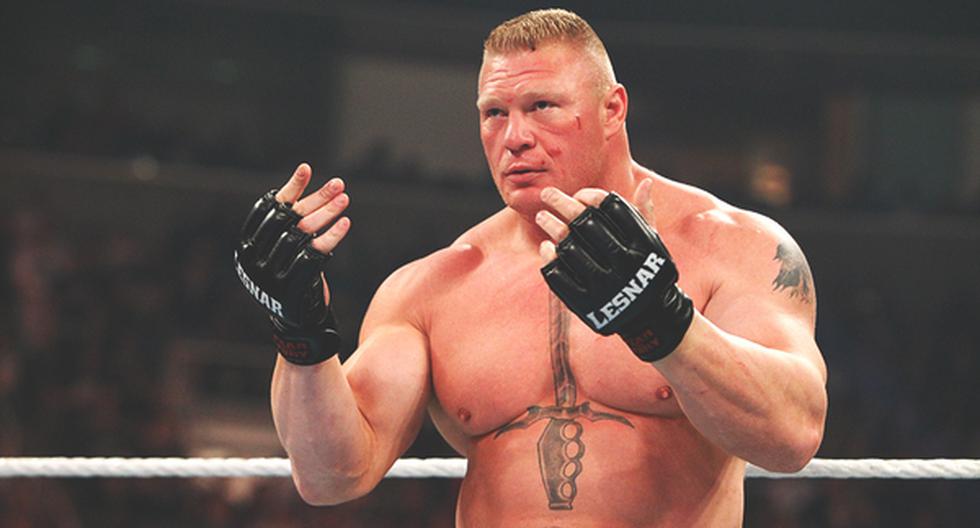 Brock Lesnar fue campeón mundial hasta Wrestlemania 31. (Foto: WWE)