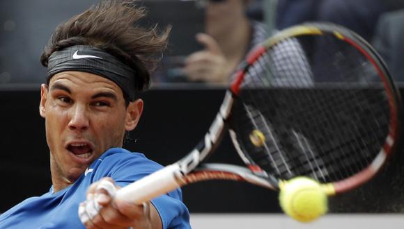 Rafael Nadal avanzó a cuartos de final del Masters de Roma