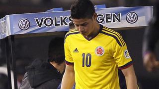 Colombia juega al misterio sobre la lesión de James Rodríguez